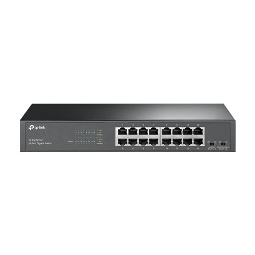 Switch L2, 16 x RJ45 1G, Unmanaged – TP-Link TL-SG1016D