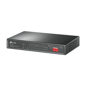 Switch 8 x RJ45 10/100 Mbps PoE, 1 x RJ45 10/100 Mbps, Buget PoE 65W, Unmanaged – TP-Link TL-SF1009P