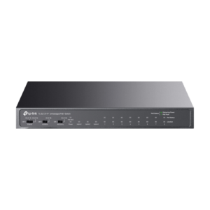 Switch 8 x RJ45 10/100 Mbps PoE, 2 x RJ45 1G, 1 x SFP 1G, Buget PoE 65W, Unmanaged – TP-Link TL-SL1311P