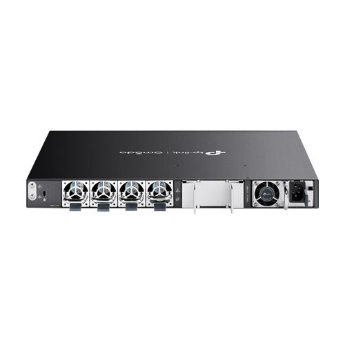 Switch L3, 48 x RJ45 1G PoE, 6 x SFP+ 10G, 2 x surse, Management, 1U – TP-Link Omada SG6654XHP