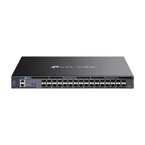 Switch L3, 26 x SFP+ 10G, 6 x SFP28 25G, Sursa redundanta 1+1, Management – TP-Link Omada SX6632YF