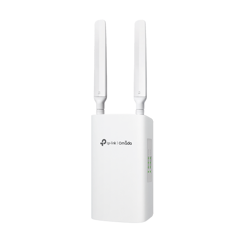 Router exterior 4G+, Wi-Fi 6, AX3000, Nano SIM, 3 x RJ45 Gigabit, PoE In/Out, IP55 – TP-Link Omada ER703WP-4G-Outdoor