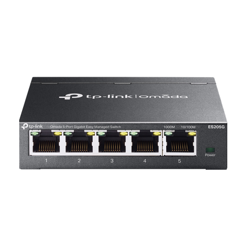 Switch L2, 5 x RJ45 1G, Easy Managed – TP-Link Omada ES205G