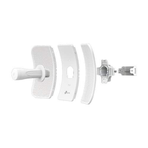 Bridge wireless, Wi-Fi 4, 5GHz, 23 dBi, 20 km, 1 x RJ45 10/100 Mbps, PoE pasiv – TP-Link CPE605