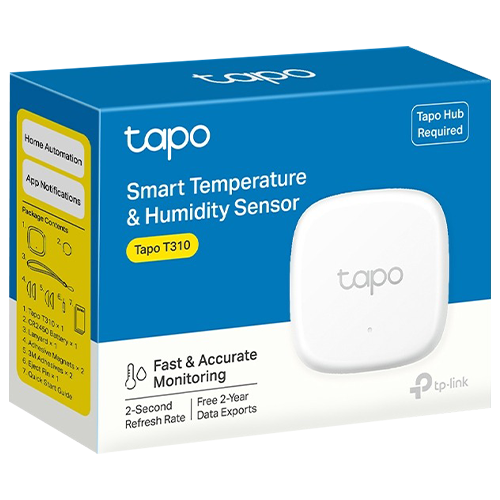 Senzor inteligent de temperatura si umiditate, TP-link, Tapo T310, Alb – TP-LINK TapoT310