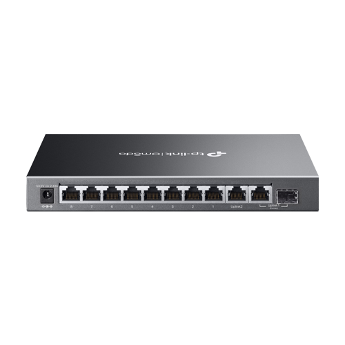 Switch 8 x RJ45 1G PoE, 1 x RJ45 1G, 1 x combo SFP/RJ45 1G, Easy Managed – TP-Link Omada ES210GMP