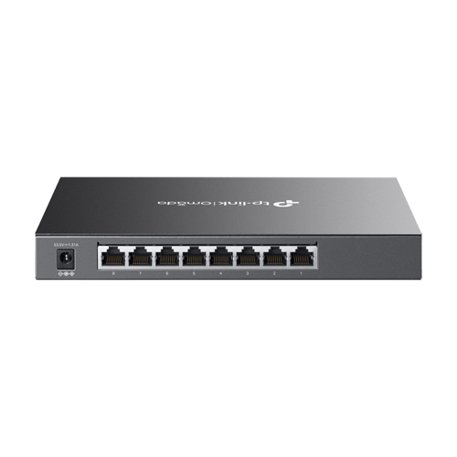 Switch L2+, 4 x RJ45 1G PoE, 4 x RJ45 1G, Buget PoE 62W, Management – TP-Link Omada SG2008P