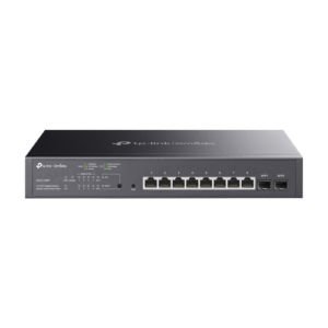 Switch L2+, 8 x RJ45 1G PoE, 2 x SFP 1G, Buget PoE 150W, Management – TP-Link Omada SG2210MP