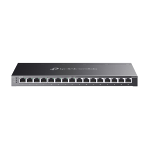Switch L2+, 16 x RJ45 1G PoE, 8 x RJ45 1G, Buget PoE 120W, Management – TP-Link Omada SG2016P