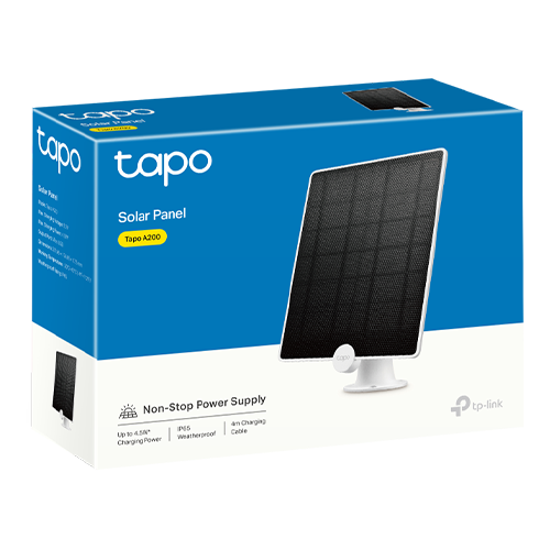 Panou solar TP-LINK Tapo A200, 5.2V/4.5W, USB Type-C – TP-LINK TapoA200