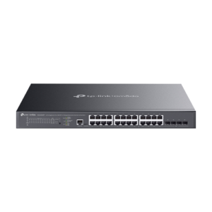 Switch L2+, 16 x RJ45 1G PoE+, 8 x RJ45 1G Hi-PoE, 4 x SFP+ 10G, Management, 1U – TP-Link Omada SG3428XMPP