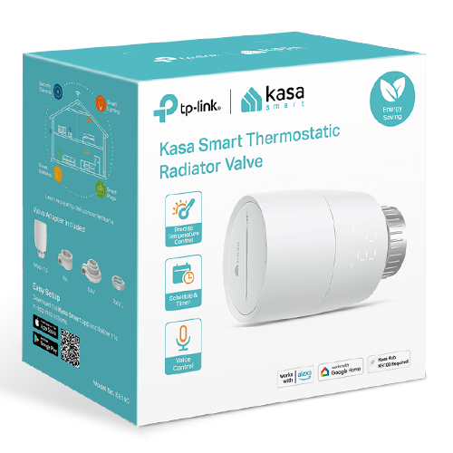 Termostat Smart pentru calorifer TP-LINK KE100 3 V 2.4 GHz Alb – TP-LINK KE100