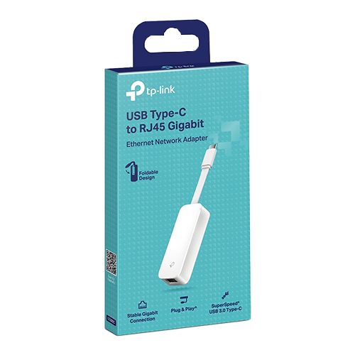 Adaptor retea TP-Link UE300C, Type-C la RJ45 Gigabit Ethernet UE300C
