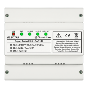 Sursa de alimentare in comutatie cu back-up SAC 142 – ELECTRA SAC.142