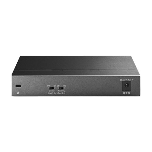 Switch 1 x RJ45 1G PoE++, 3 x RJ45 1G PoE+, 2 x RJ45 1G, Buget PoE 64W, Unmanaged – TP-Link TL-SG1006PP