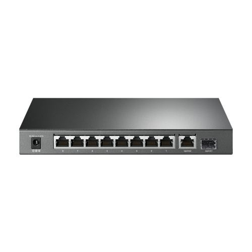Switch 8 x RJ45 1G PoE, 1 x RJ45 1G, Buget PoE 63W, Unmanaged – TP-Link TL-SG1210P