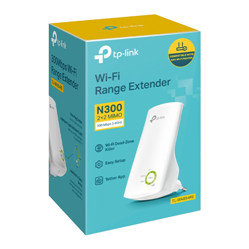 Wireless Range Extender Wi-Fi TP-LINK TL-WA854RE, 300Mbps, LED control – TP-LINK TL-WA854RE