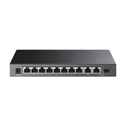 Switch 2 x RJ45 1G PoE++, 6 x RJ45 1G PoE+, 1 x RJ45 1G, 1 x combo RJ45/SFP 1G, Unmanaged – TP-Link TL-SG1210PP