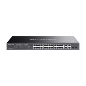 Switch L2+, 24 x RJ45 10/100 Mbps PoE, 2 x RJ45 1G, 2 x combo SFP/RJ45 1G, Management – TP-Link Omada SL2428P