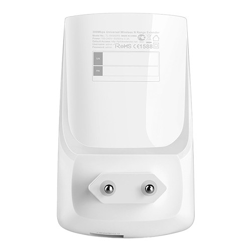 Wireless Range Extender TP-LINK TL-WA850RE, 300 Mbps, control LED TL-WA850RE