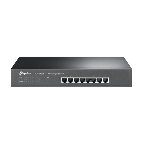 Switch L2, 8 x RJ45 1G, Unmanaged – TP-Link TL-SG1008