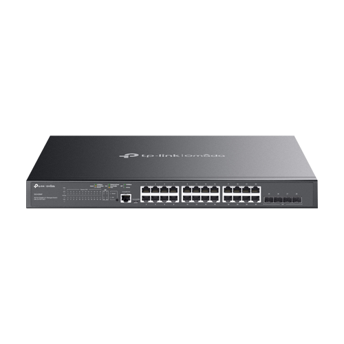 Switch L2+, 24 x RJ45 1G PoE, 4 x SFP 1G, Management, 1U – TP-Link Omada SG3428MP