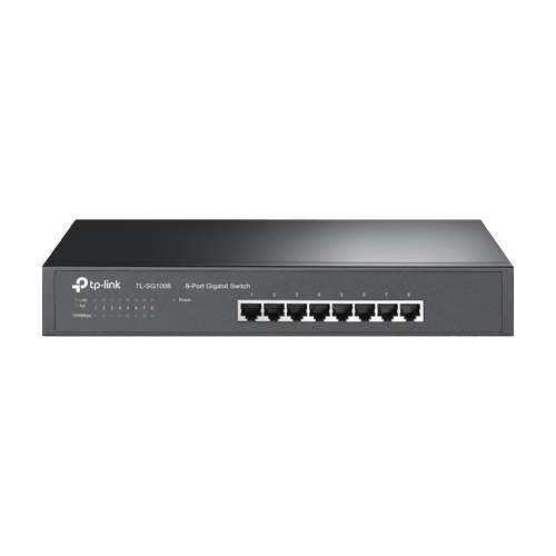 Switch L2, 8 x RJ45 10G, Unmanaged – TP-Link TL-SX1008