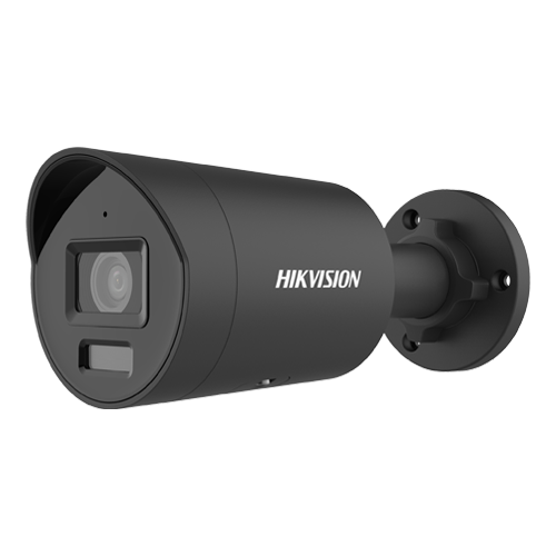 Camera IP, AcuSense, 4MP, lentila 2.8mm, IR 40m DarkFighter, Mic., PoE, BLACK – HIKVISION DS-2CD2046G2H-IU-2.8mm-BLACK