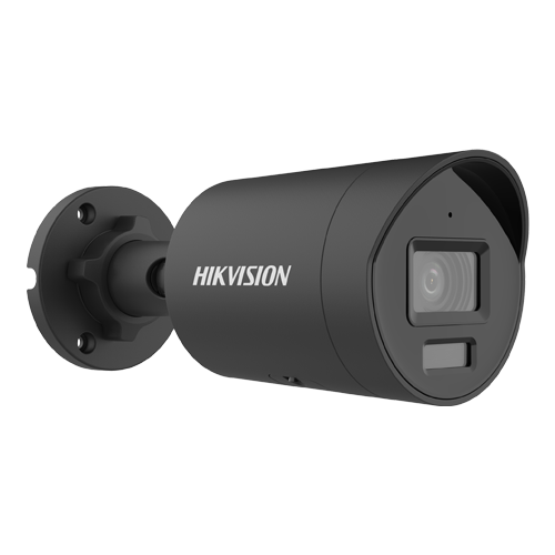 Camera IP, AcuSense, 4MP, lentila 2.8mm, IR 40m DarkFighter, Mic., PoE, BLACK – HIKVISION DS-2CD2046G2H-IU-2.8mm-BLACK