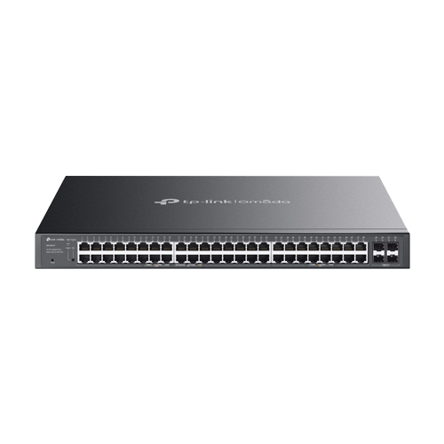 Switch L2+, 32 x RJ45 1G PoE, 16 x RJ45 1G, 4 x SFP 1G, Management, 1U – TP-Link Omada SG2452LP