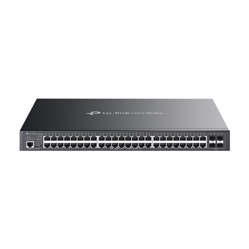 Switch L2+, 48 x RJ45 1G PoE, 4 x SFP 1G, Management, 1U – TP-Link Omada SG3452P