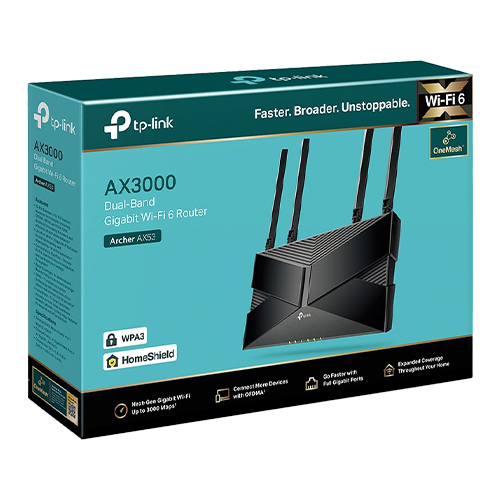 Router Wireless TP-Link Archer AX53, AX3000, Dual-Band, Wi-Fi 6 ArcherAX53