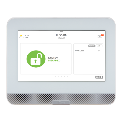 Centrala IQ4 Hub, Wi-Fi, LTE, 128 zone, PowerG, Z-Wave, ecran 7′ – DSC IQPH3AB
