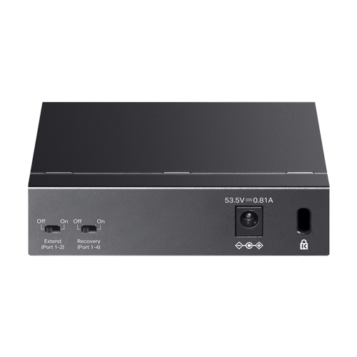 Switch TL-SG1005LP, 4 x RJ45 1G PoE, 1 x RJ45 1G, Unmanaged – TP-Link TL-SG1005LP