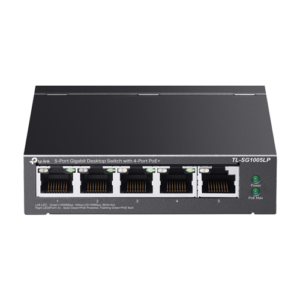 Switch TL-SG1005LP, 4 x RJ45 1G PoE, 1 x RJ45 1G, Unmanaged – TP-Link TL-SG1005LP