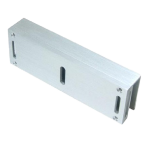 Suport U, instalare placa armatura H-01CC pe usa de sticla – ASSA ABLOY U1855