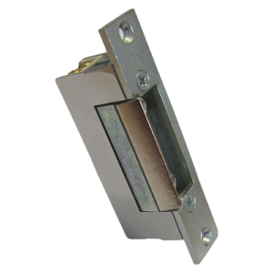 Electromagnet fail safe, 12V, 180mA, contact monitorizare cu placa suport lunga – ASSA ABLOY YB37-12D-LR