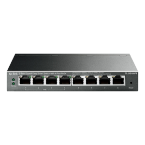 Switch Easy Smart, 4 x RJ45 1G PoE, 4 x RJ45 1G, Managed – TP-Link TL-SG108PE