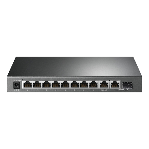 Switch 8 x RJ45 1G PoE, 1 x RJ45 1G, 1 x combo SFP + RJ45 1G, Managed – TP-Link TL-SG1210MPE