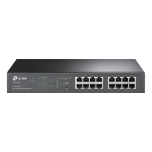 Switch Easy Smart, 8 x RJ45 1G PoE, 8 x RJ45 1G, Managed – TP-Link TL-SG1016PE