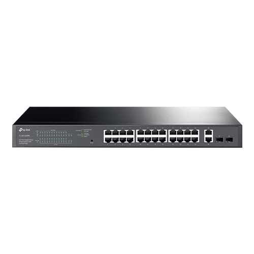 Switch 24 x RJ45 1G PoE, 2 x RJ45 1G, 2 x SFP 1G, Managed – TP-Link TL-SG1428PE