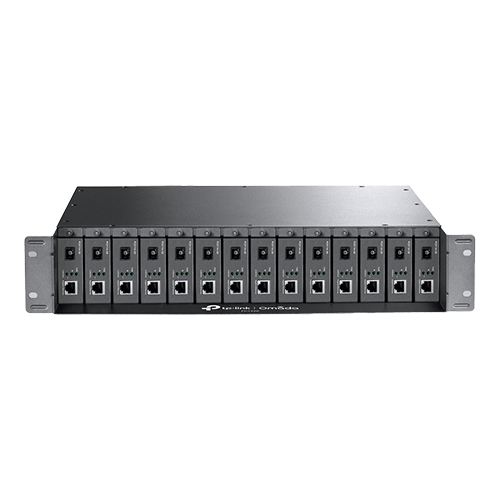 Suport rackabil pentru convertoare media TP-Link TL-FC1420, 14 sloturi – TP-Link FC1420