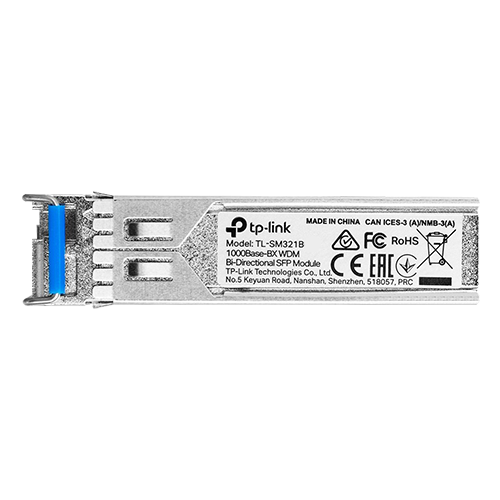 Modul SFP, 1G, SM, Simplex LC, 20km, TX:1310/RX:1550nm, BiDi – TP-Link SM321B