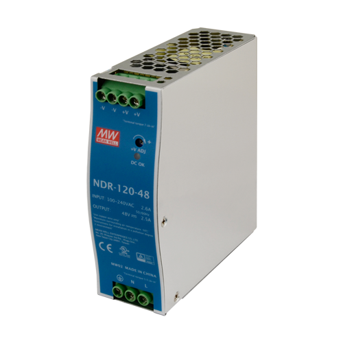 Sursa de alimentare in comutatie, 48V/2.5A, 120W, sina DIN – MEAN WELL NDR-120-48