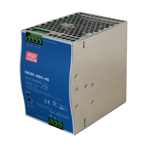 Sursa de alimentare in comutatie, 48V/10A, 480W, sina DIN – MEAN WELL NDR-480-48