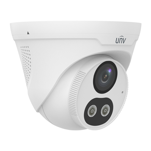 Camera IP ColorHunter Dual-Light, 8MP, lentila 2.8mm, IR 30m, WL 30m, Audio bidirectional – UNV IPC3618LE-ADF28KC-DL