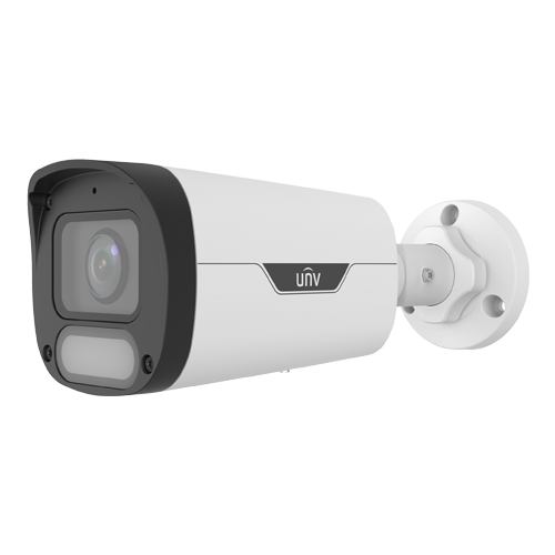 Camera IP Wise-ISP, ColorHunter, 8MP, lentila 2.8mm, WL 30M, Mic, PoE, color 24/7 – UNV IPC2318LE-ADF28KM-WP