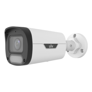 Camera IP Wise-ISP, ColorHunter, 8MP, lentila 4.0mm, WL 30M, Mic, PoE, color 24/7 – UNV IPC2318LE-ADF40KM-WP