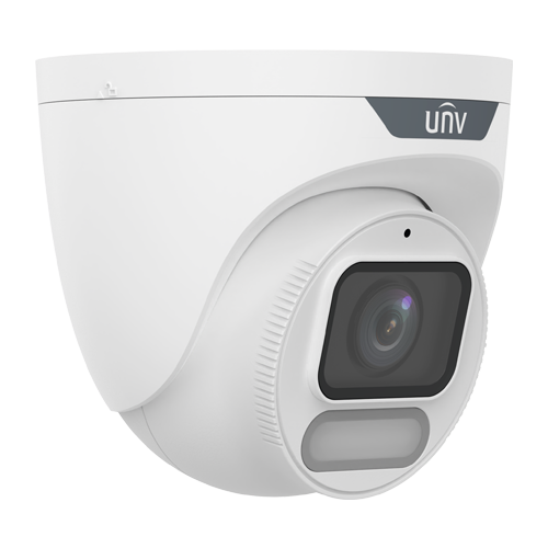 Camera IP Wise-ISP, ColorHunter, 8MP, lentila 2.8mm, WL 30M, Mic, PoE, color 24/7 – UNV IPC3628LE-ADF28K-WP