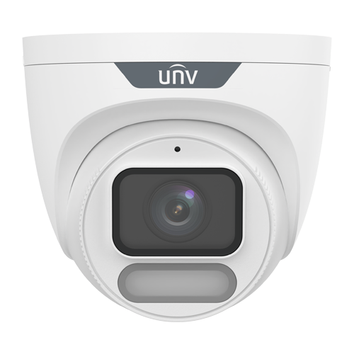 Camera IP Wise-ISP, ColorHunter, 8MP, lentila 4.0mm, WL 30M, Mic, PoE, color 24/7 – UNV IPC3628LE-ADF40K-WP